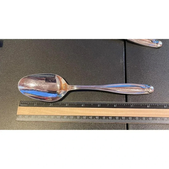 Oneida Alexandria Stainless Steel Serving Fork & Spoon Set 18/0 Replacements - Picture 4 of 5